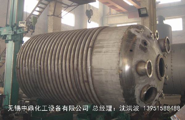 外盤半管加熱反應釜 內盤管加熱反應釜