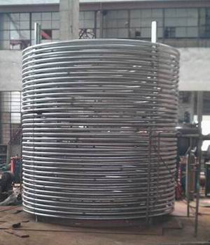 外盤半管加熱反應釜 內盤管加熱反應釜