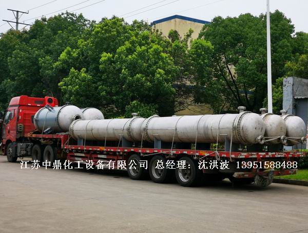 8臺(tái)列管式換熱器 管殼式再沸器 列管式冷凝器