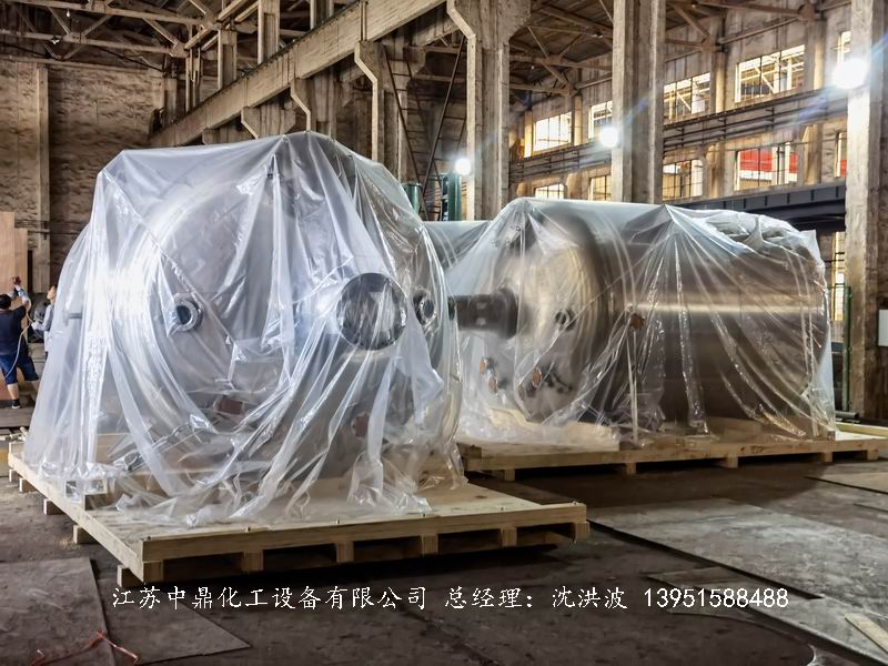 中鼎承接泰國5臺不銹鋼反應(yīng)釜項目