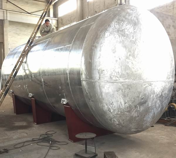 濃硝酸儲(chǔ)罐、鋁儲(chǔ)罐、濃硝酸高位槽、鋁高位槽、濃硝酸計(jì)量罐